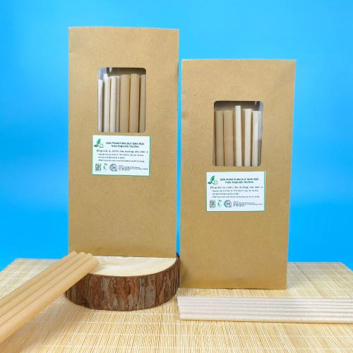 Ống Hút Tự Hủy Sinh Học Từ Bột Mì