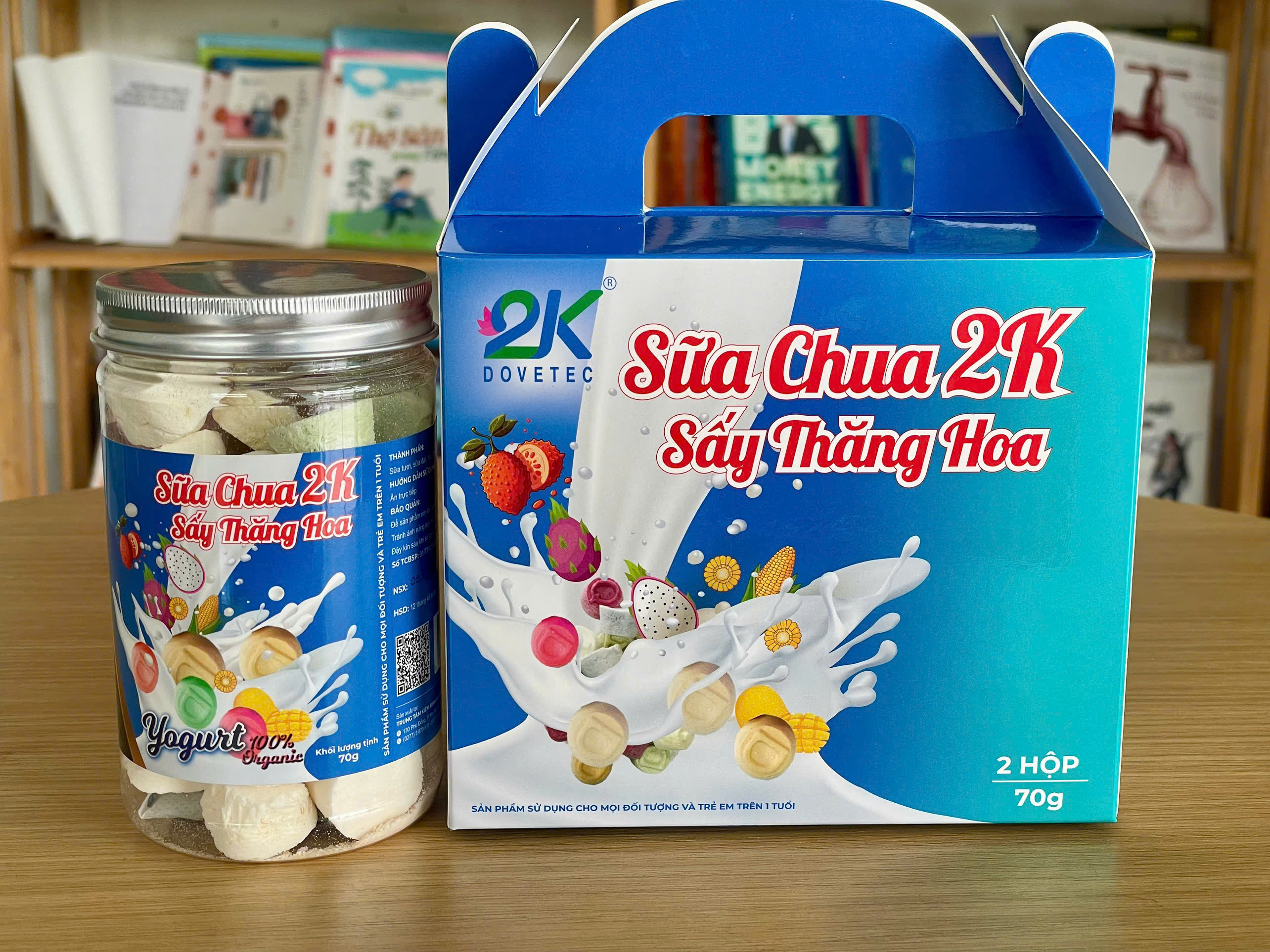 Giới thiệu về Sữa Chua - 2K Sấy Thăng Hoa