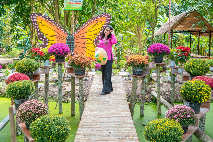 2. Phong cảnh thiên nhiên thơ mộng, thoáng mát