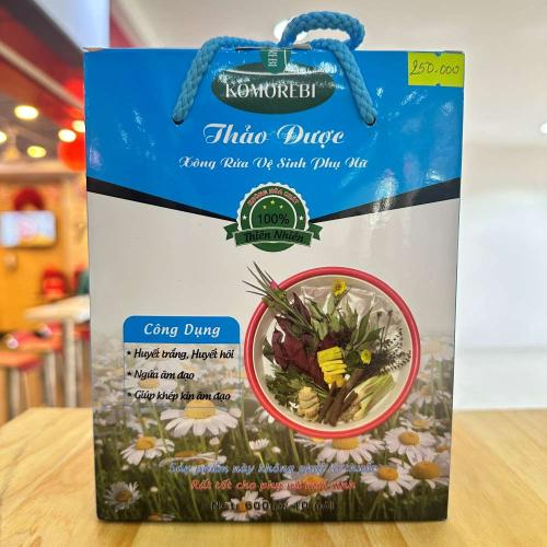Thảo Dược Xông Rửa Vệ Sinh Phụ Nữ (Hộp 600g/10 Gói)