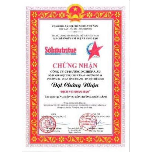 Chứng nhận, giải thưởng