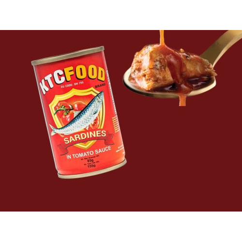 Cá Sardines Sốt Cà KTCFOOD 155g (Lon Cao)