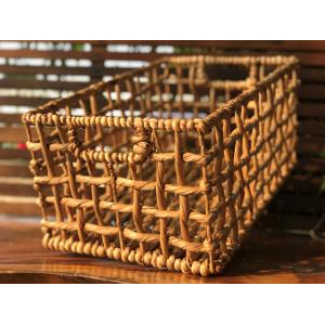 Khay Lục Bình Mẫu Lưới Có Quai Cầm - Size M [40x25x18cm]