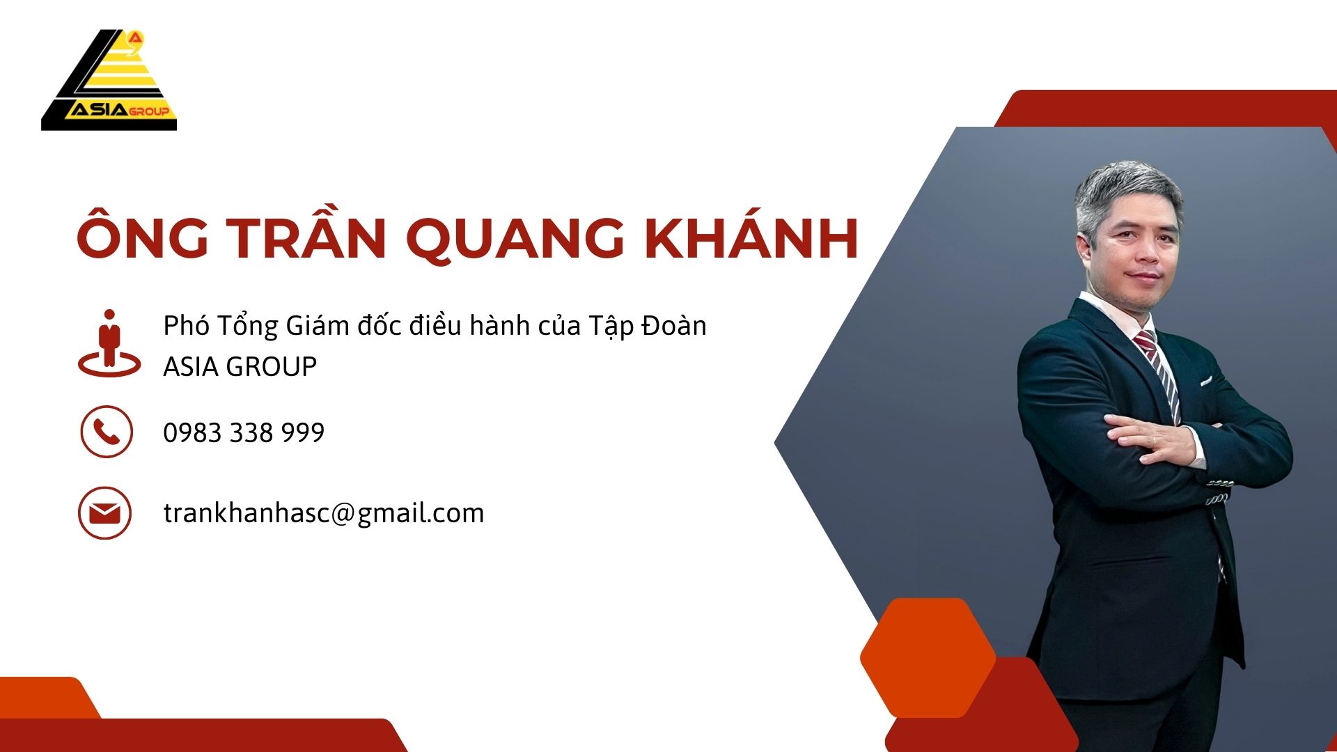 2. Ông: Trần Quang Khánh