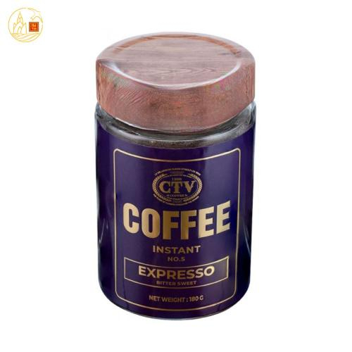 Cà phê Hòa Tan Espresso No5 CTV Hũ 180g