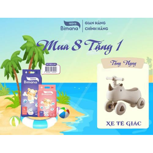 Tã Quần Bimana Hàn Quốc size M