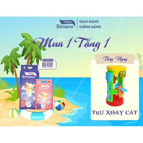 Tã Quần Bimana Hàn Quốc size M