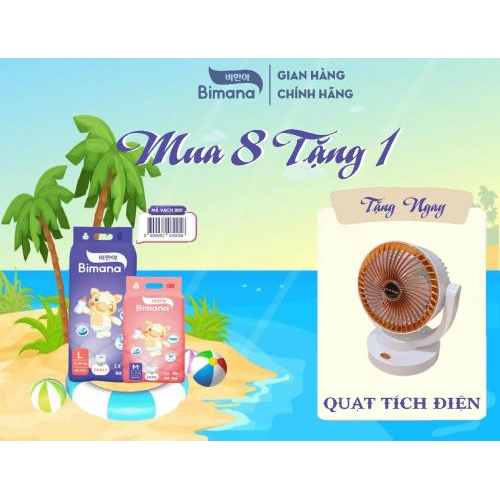 Tã bỉm quần Bimana Hàn Quốc size L