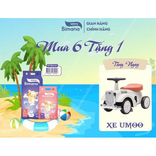 Tã bỉm quần Bimana Hàn Quốc size L